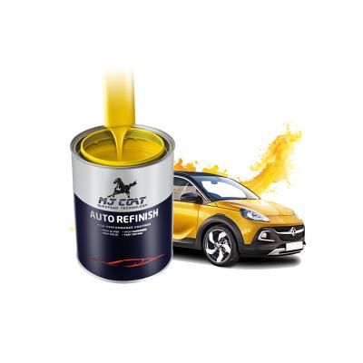 China High Gloss Finish Auto Clear Coat Paint For Spray Application Method for sale