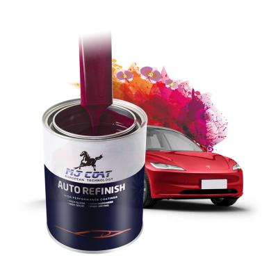 China 2-3 Coats 1 Color Auto Clear Coat for Metal Basecoat / Topcoat for sale