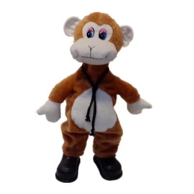 China Toys 2022 manufacturers supply new monkey bobblehead children's gifts electric plush toys for sale