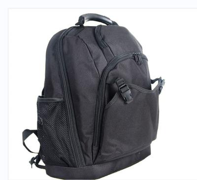 China Hot Sale 300D POLYESTER+840D TWILL 300D/PVC Heavy Duty High Quality Tool Backpack With Fullest Functional Durable Tool Bag Electrician Tool Bag Use Pouch for sale