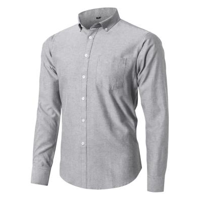 China Breathable Shirts For Men Long Sleeve Mens Clothing Shirts 80% Cotton Mens Shirts Hand Made for sale