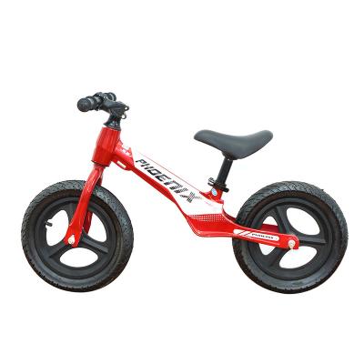 China Steel Height Adjustable Kids Toddler Bicycle Aluminum Kids Balance Bike for sale