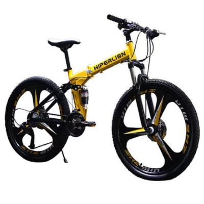 China Steel Factory Supply 21/24/27 Inch 21/24/27 Double Speed ​​Aluminum Alloy/Disc Brake Folding Mountain Bike Bicycle for sale