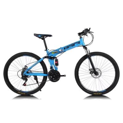 China Aluminum Alloy/Steel Folding Bicycle Mountain Bike Wholesale Bike 26 Inch Variable Speed ​​Double Shock Absorption for sale