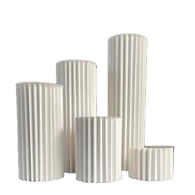 China DG001 Home Decoration Wedding Decoration Home Wedding Dessert Table Paper Curve Column Birthday Party Decoration Folding Roman Table with 4 Chairs for sale