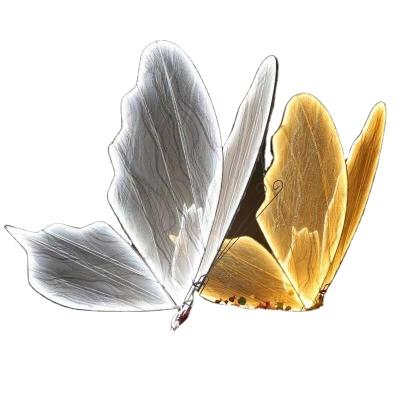 China 1.4*1.8M Large Romantic Gorgeous Dancing Butterfly Led Photo Booth Props 1.4*1.8M Large Backdrop Stage Background Decoration For Wedding Event for sale