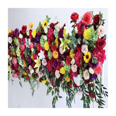 China Natural Touch Rose Stem For Wedding Party Home Decoration Wedding Table Decorations Touch Artificial Flowers Real Flower Garland for sale