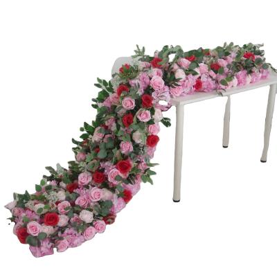 China Beautiful Colorful Artificial Flower Plant Wholesale Artificial Hanging Vine For Wedding Decoration for sale