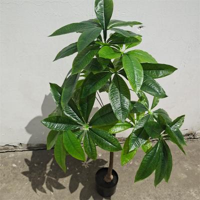 China Large Touch 1.2m Natural Plant Indoor And Outdoor Landscape Bonsai Wedding Decoration Hotel Office Fortune Tree Artificial Tree for sale