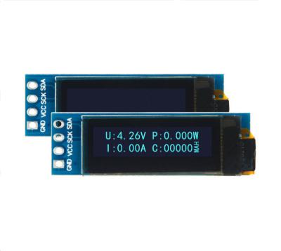 China 0.91inch 128x32 graphic oled display with I2C SPI interface and PCB 0.91 for sale