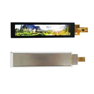 China Machine 7 Inch Ultra Wide Stretched Bar TFT LCD With Touch Screen Overlay for sale