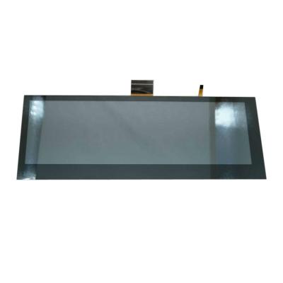 China 8inch bar type TFT LCD with 1600x480 resolution and 8inch CTP for sale