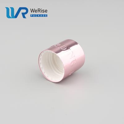 China Non Spill Factory Price Widely Use Aluminum Disc Cap Rose Gold Bottle Cap for sale