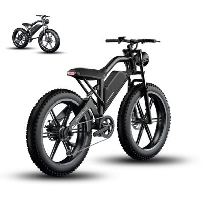 China Aluminum alloy factory promotion snow bike 4.9 widened variable speed big tire mountain electric bicycles price for sale