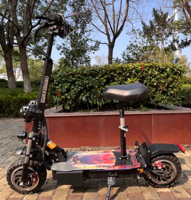 China EU Unisex Stock Dual Motor 5600w 8000w 60v 11inch Foldable Powerful Electric Scooter for sale