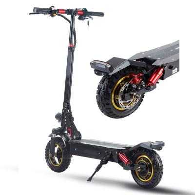 China China unisex 48v fordable powerful fast cheap 10inch off road tire USA Eu warehouse electric scooter 1000w for sale