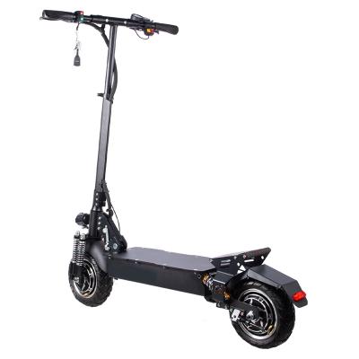 China Newest USA warehouse 1000W 48v lithium battery unisex model foldable electric scooter with seat for sale