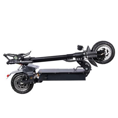 China 2021 10inch two wheel 48v 1200w 52v 2400w long range unisex electric scooter unisex adults for sale for sale