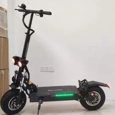 China Newest model unisex in Europe 13inch fat tire 60v 5600w adult electric scooter hub scooter with seat for sale