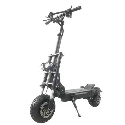 China New Off Road Fat Scooter 8000w Double Tire 60v 45ah Adult Electric Scooter Two Wheels Unisex Tricycle for sale