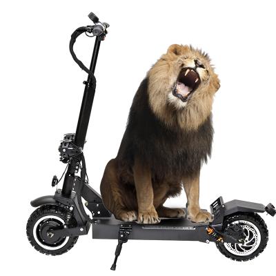 China 11Inch Fat Dual Tire 60v 3200w Motor Long Range Unisex High Speed ​​Kick 80km/h Foldable Scooter For Sale for sale