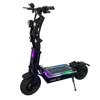 China 2021 Wholesale Unisex Cheap Price 14inch Double Motor 8000w 72v Fast Speed ​​120km Speed ​​Electric Scooter For Adult for sale