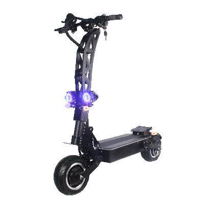 China 11 Inch Dual Drive Electric Adult Off-Road Tire Unisex Folding Electric Scooter Escooter Scooters for sale