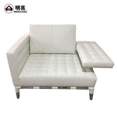 China Functional Tufted Living Room Tufted Sofa With Tray Arm for sale