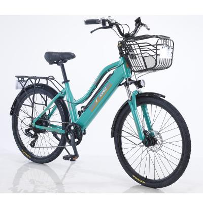 China Hidden Electric Bike 29 Inch 36V 350W 10AH Mountain Bicycle Controller Electric Bike Skin Lithium Batteries e-Bike for sale