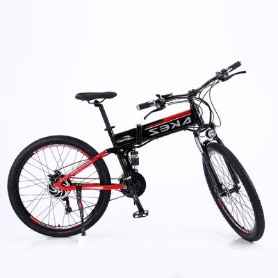 China Aluminum Alloy Warehouse Stock Dropshipping E-Bike Plegable Electric Bicycle for sale