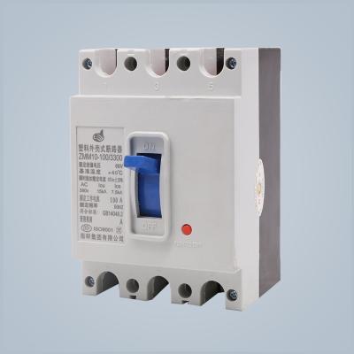 China Leistungsschalter 230V 220V 3 Pole 63A 300A 400V C Kurven-MCCB zu verkaufen