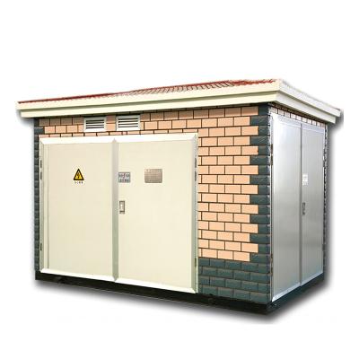 China Subestación móvil ISO9001 500kg de la caja de 100KVA 630KVA adaptable en venta