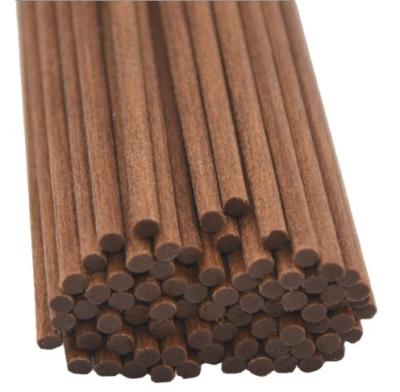 China Viable Brown Color 3MM Dia Aromatherapy Essential Oil Volatile Reed Diffuser Stick for sale