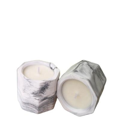 China Sustainable Home Decoration Paraffin Wax Aromatherapy Oil Diffuser Ceramic Customized Scented Candle for sale