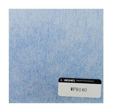 China Factory Price Soft Cheap Polyester Soft Fusible Non Woven Shirt Collar Interlining for sale