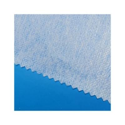 China Water Soluble Interlining Polyester Fusible Wadding Fabric Eco-friendly Nonwoven Adhesive Interfacing Fabric for sale