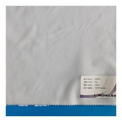 China Water Soluble Dot Fusible Interlining Soft Hand Feelining Double Interlining Cloth for sale