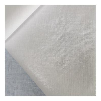 China 100% Water Soluble Cotton Fusible Shirt Custom Types Garment Accessories Powder Dot Interlining for sale