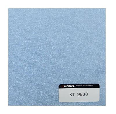 China 100% Polyester Double Dot Fusible Fabric Circular Knitting Soft White Interlining for sale