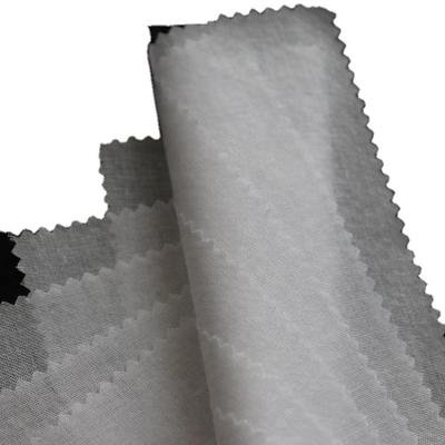 China Fusible 100% cotton woven interlining for shirts for sale