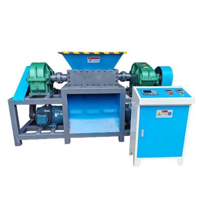 China Garment Shops Window Industrial Coconut Steel Frame Grid Electric Film Shoes Hard Plastic Shredding Machine for sale