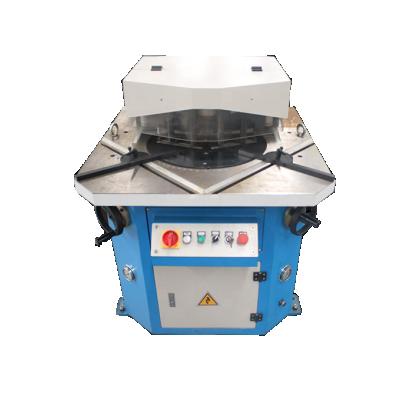 China Building material shops industry lathe cutting adjusr fish cutting shear hydraulic metal angle wedge notching machine for sale