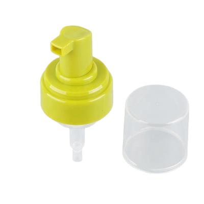 China Non Matte Spill Cosmetic Foam Soap Pump Plastic Foam 43mm Cleaning Pump for sale