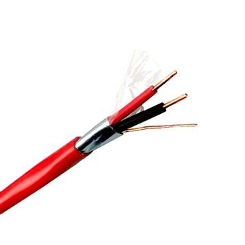 China Fire Alarm System CCA Fire Alarm Cable 2 Cores Flame Retardant Sleeving for sale