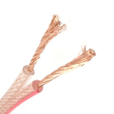 China 14AWG 16AWG 18AWG Speaker Cable 2 Cores Cable Speaker Audio Speaker Cable for sale