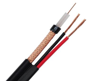 China RG59 cctv cable with siamese china RG59 2C power rg59 cable for sale