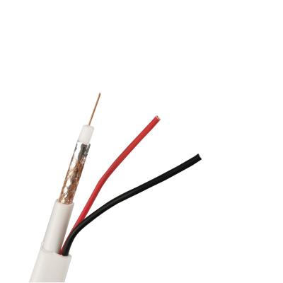 China CCS 0.65/0.81mm AITE RG59 Cables With 0.75mm2 Power Cable For CCTV RG59 2dc CCTV Cable 3 in 1 for sale