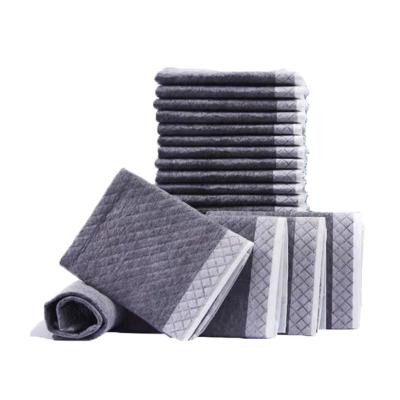 China Disposable Dog Stocked Deodorization Carbon Bamboo Charcoal Pee Pad For Potty Urine Training S M L XL for sale