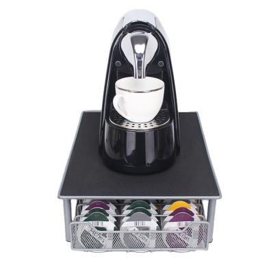 China Sustainable Coffee Pod Drawer Coffee Capsule Holder for sale