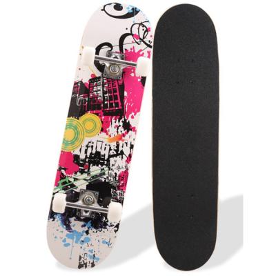 China Eco-friendly Custom Design OEM Wooden Blank Skateboard Decks Long Fold Skate Board Wooden Board for sale